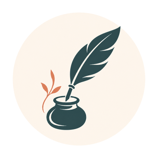 NK Sevak Sanatan quill and inkpot emblem