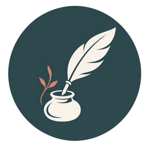 NK Sevak Sanatan quill and inkpot emblem